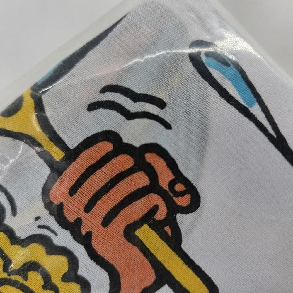 Vintage 1981 Novelty Chef Needs A Kiss Funny Apron NOS‎ Cartoon Gift